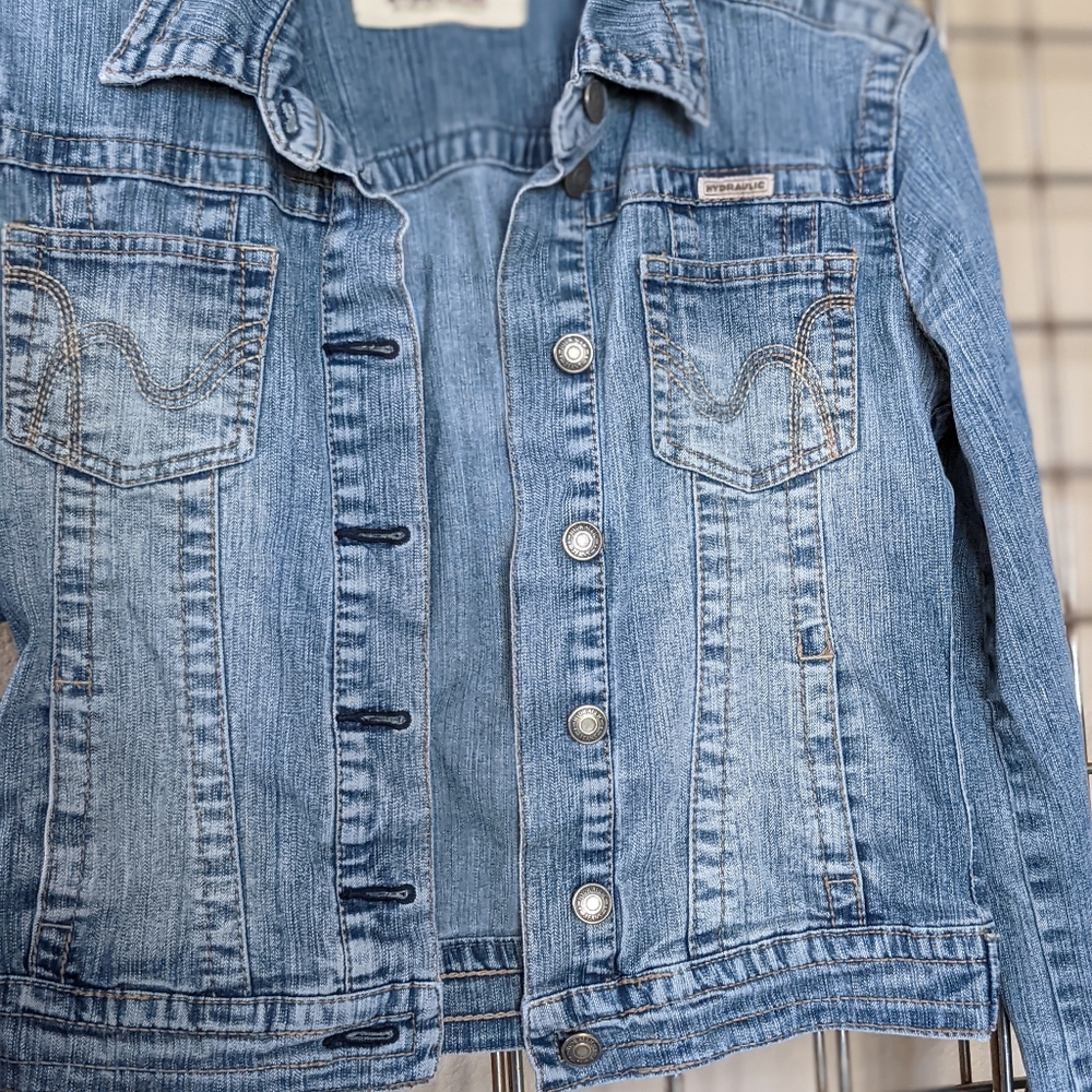 Denim Jacket.  Size: Small - Picture 7 of 11